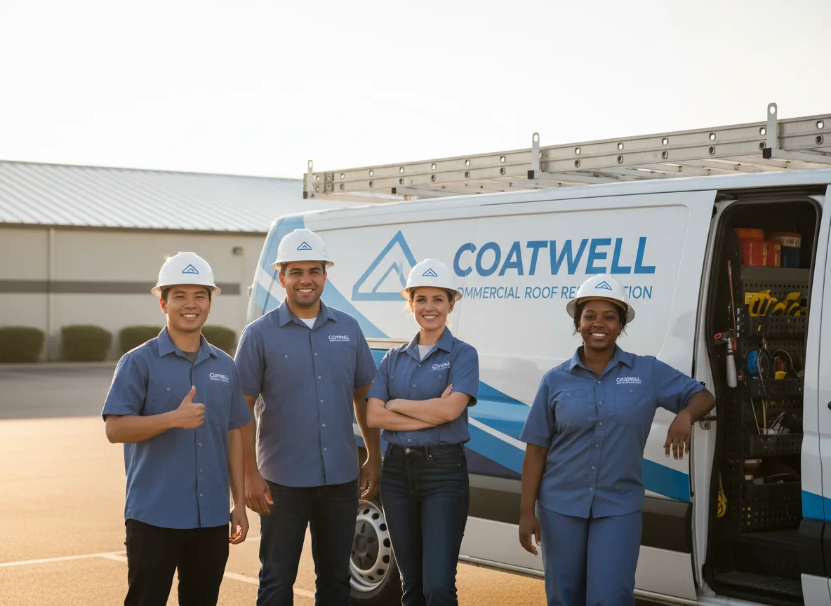 Commercial roof coating company in Huntington, VT